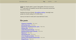 Desktop Screenshot of blog.lizconlan.com